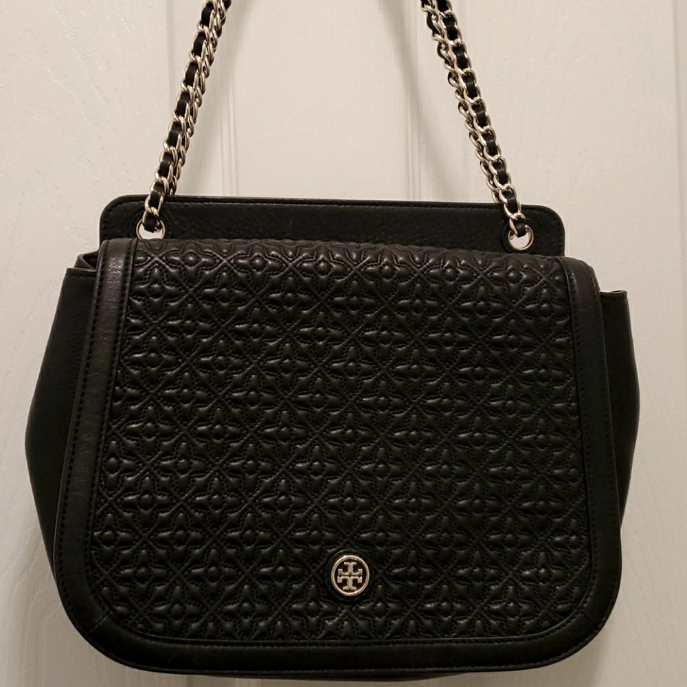 Black bryant quilted Tory Burch shoulder/crossbody